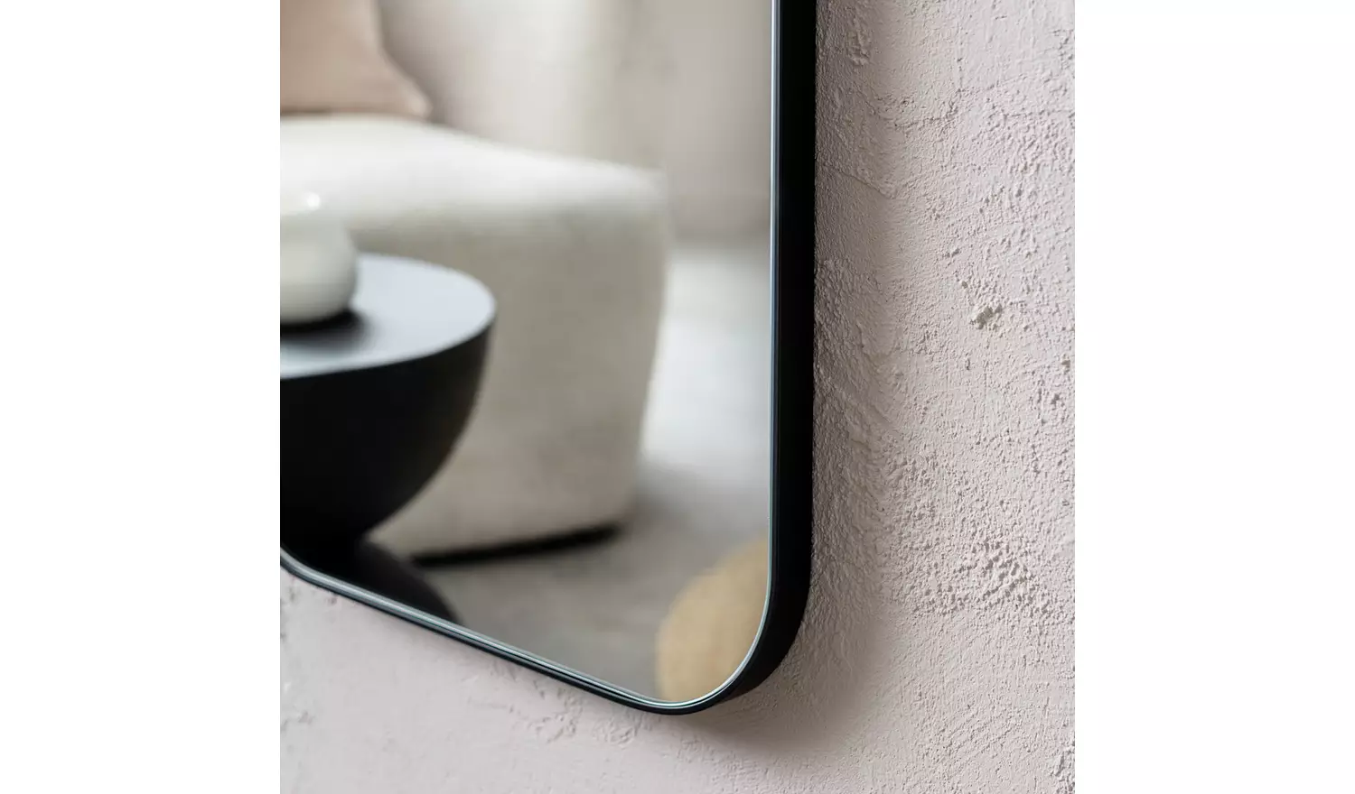 Habitat Black Full Length Wall Mirror - 120x45cm