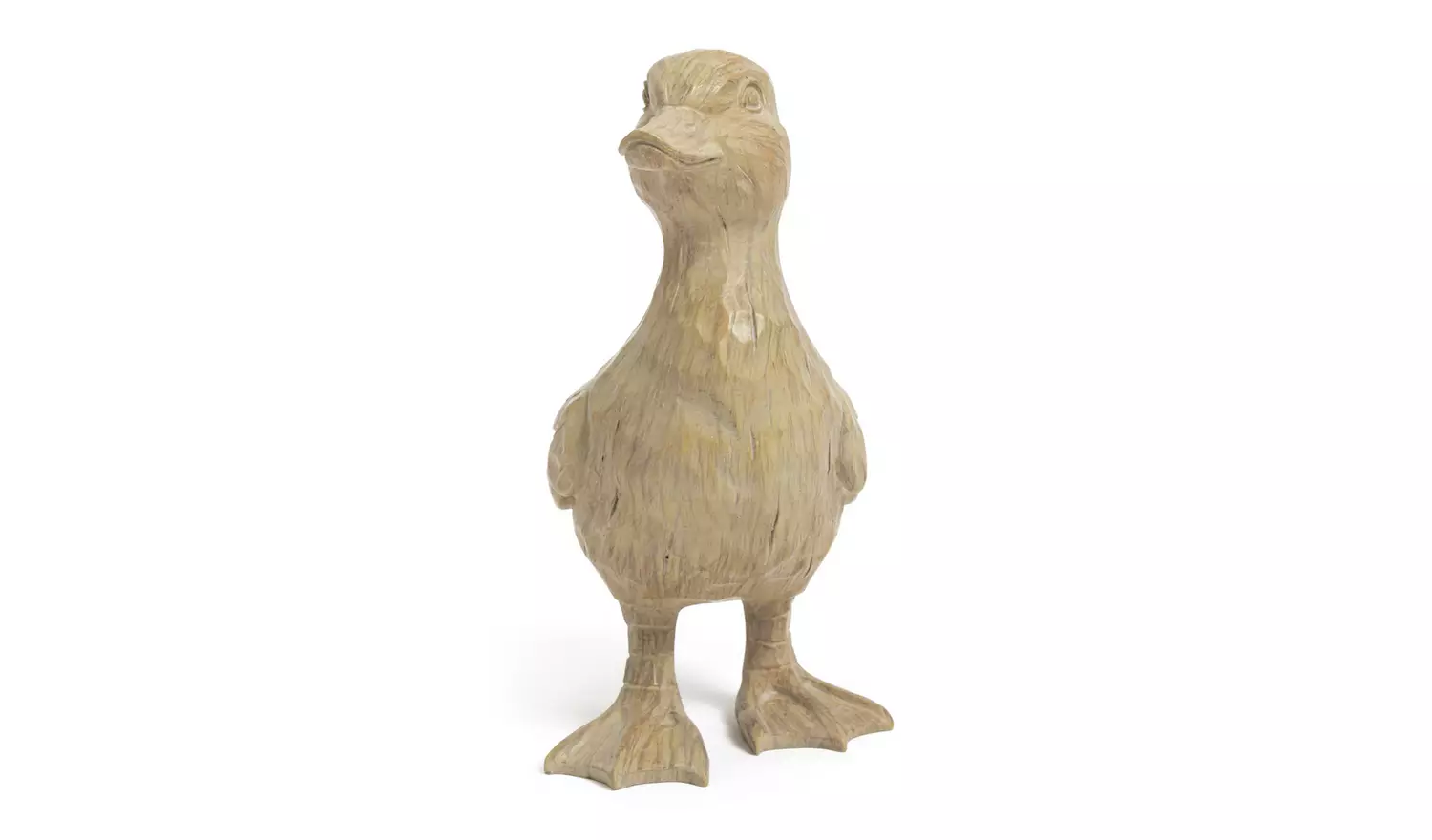 Argos Home Wooden Duckling Ornament - Natural