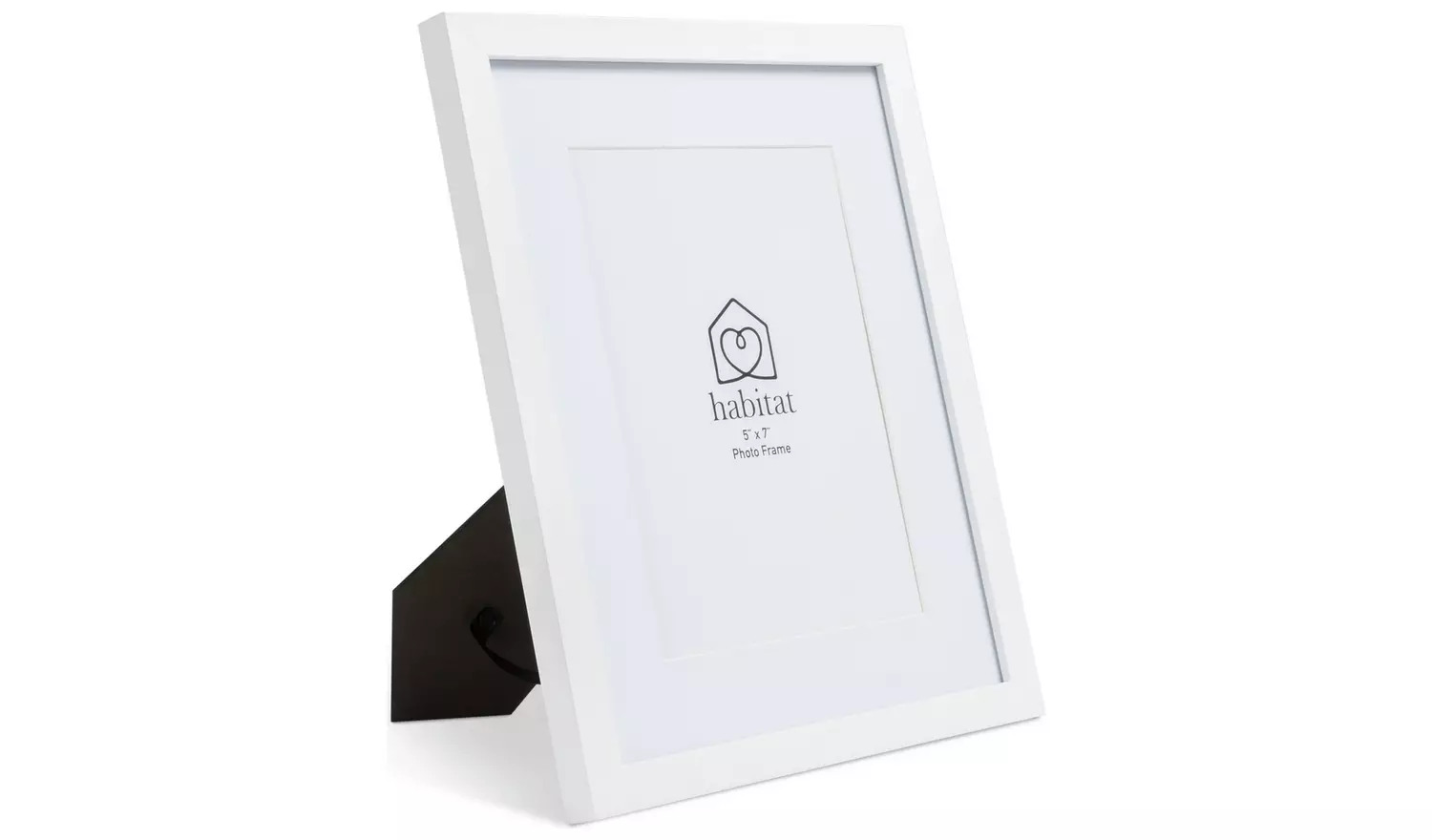 Habitat 3 Pack White Wooden Picture Frames - 5x7