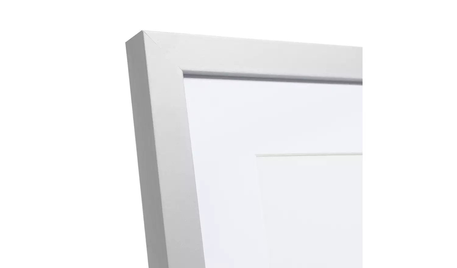 Habitat Pack of 6 Grey Wooden Picture Frames