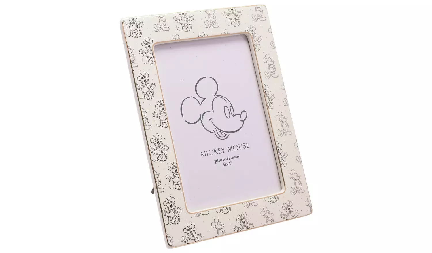 Disney Mickey And Minnie Mouse Frame - White - 4x6