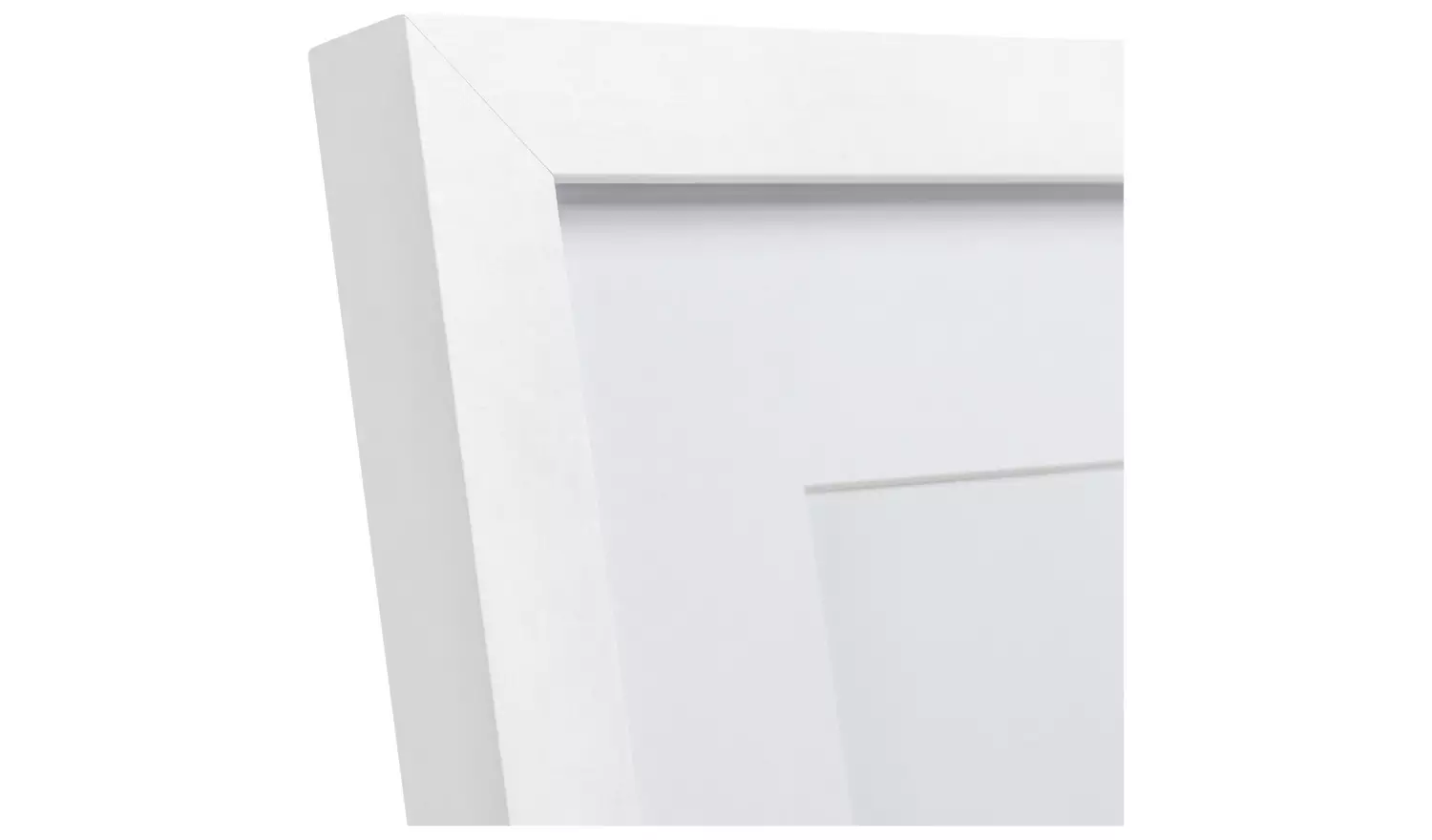 Habitat 3 Pack White Wooden Picture Frames - 4x6