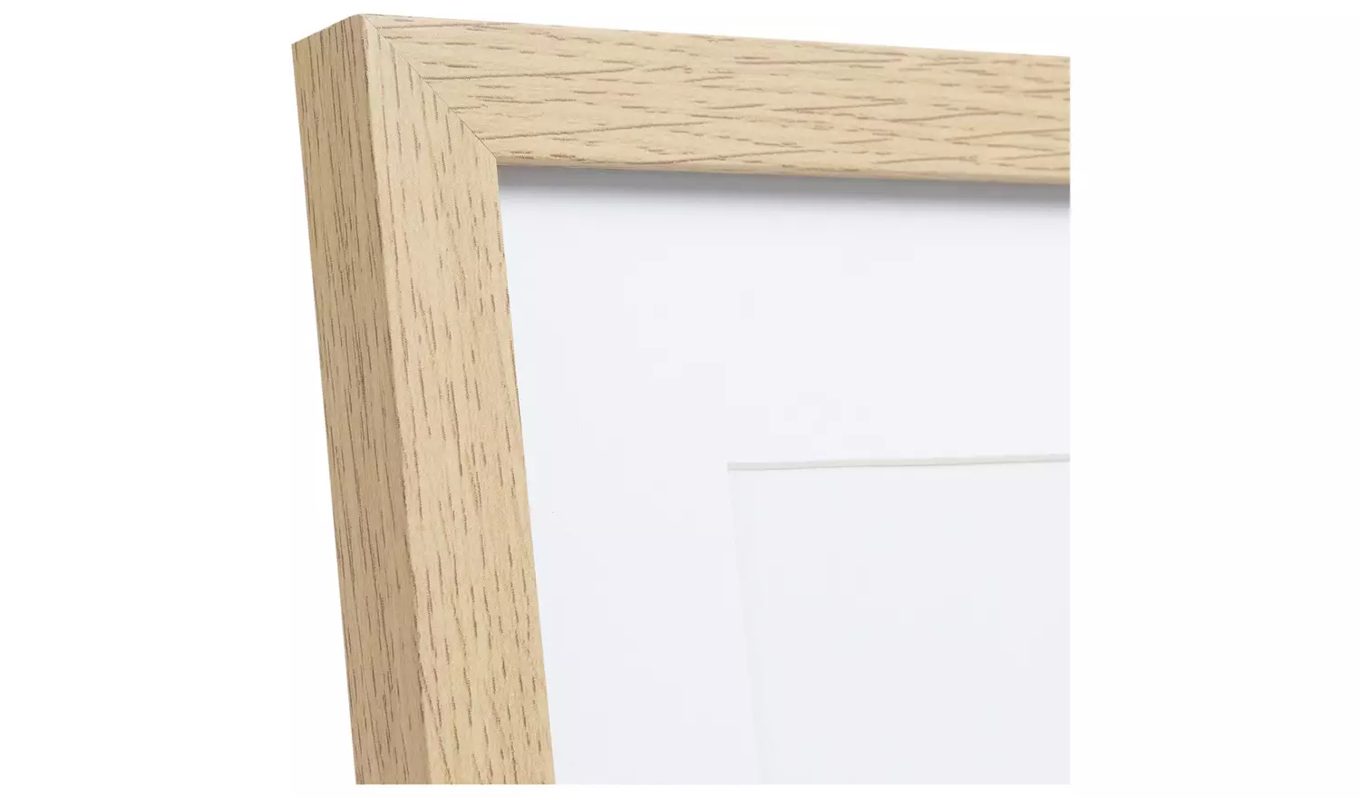 Habitat Wooden Picture Frame - Oak Effect - Pack of 3 - 5x7