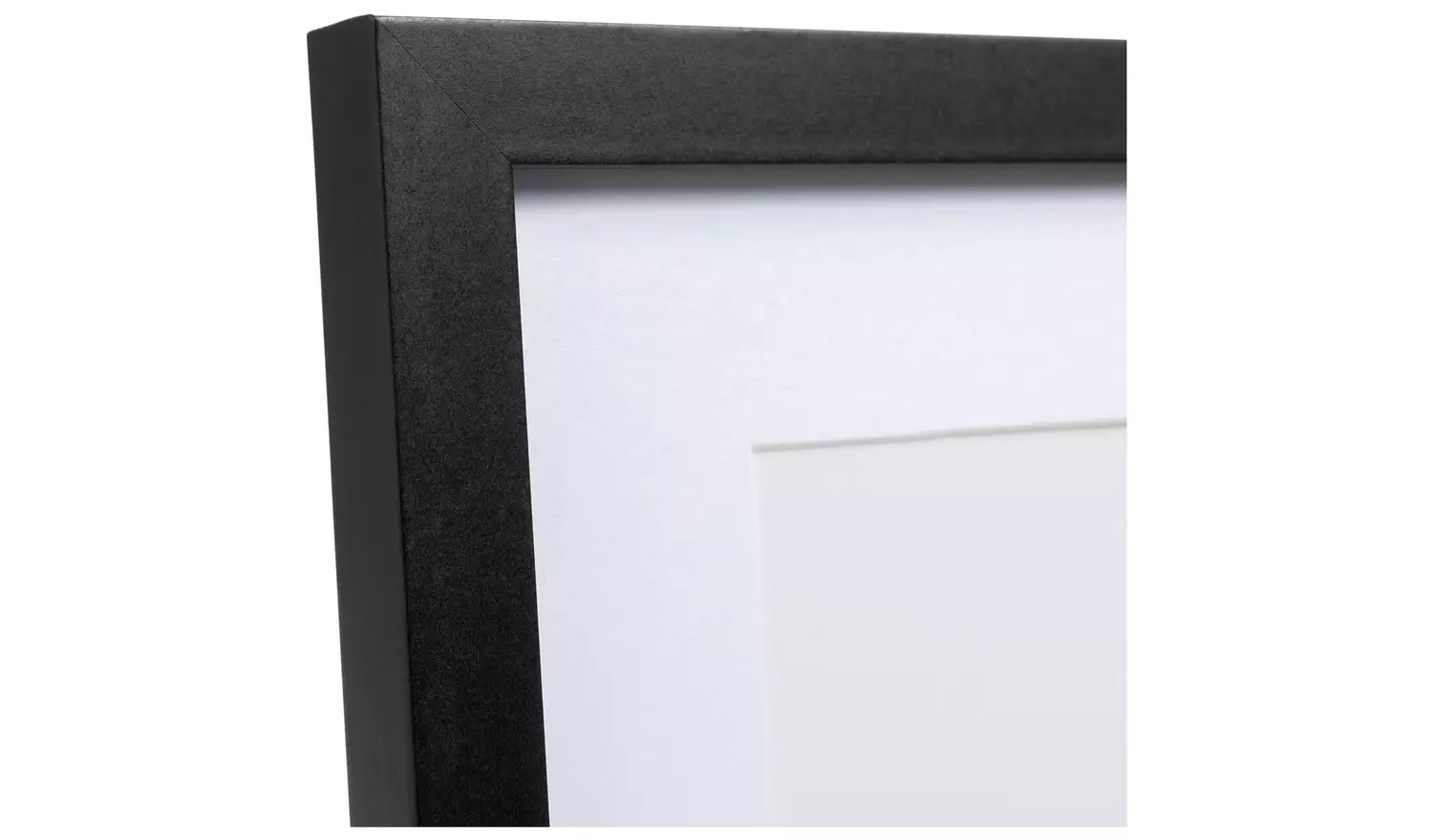 Habitat Pack of 6 Black Wooden Picture Frames