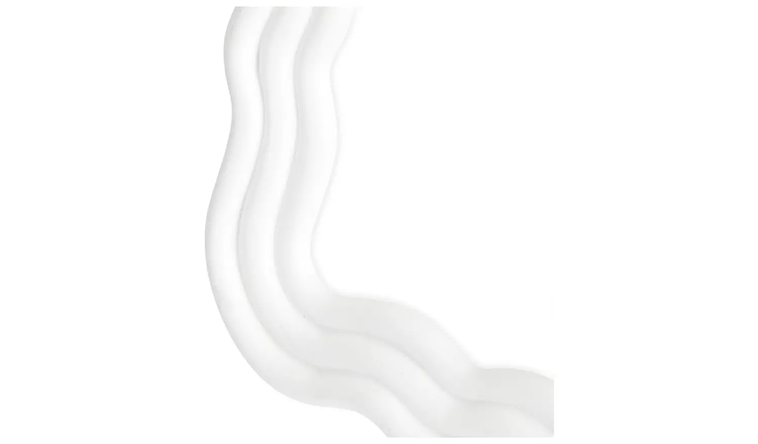 Argos Home White Wiggle Resin Picture Frame - 4x6