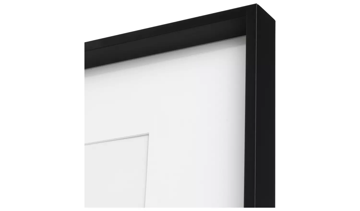 Habitat Black Wooden Picture Frame - 8x10