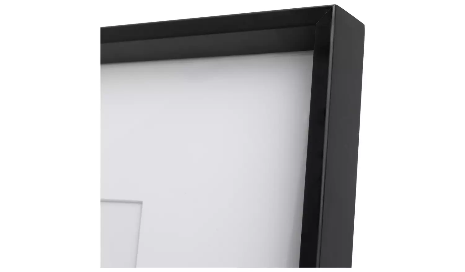 Habitat Black Wooden Picture Frame - 4x6