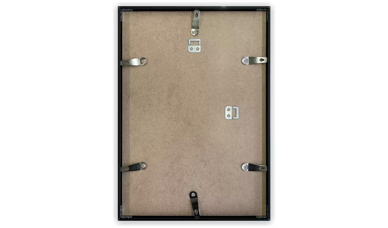 Habitat Aluminus Black Metal Picture Frame - 12x16