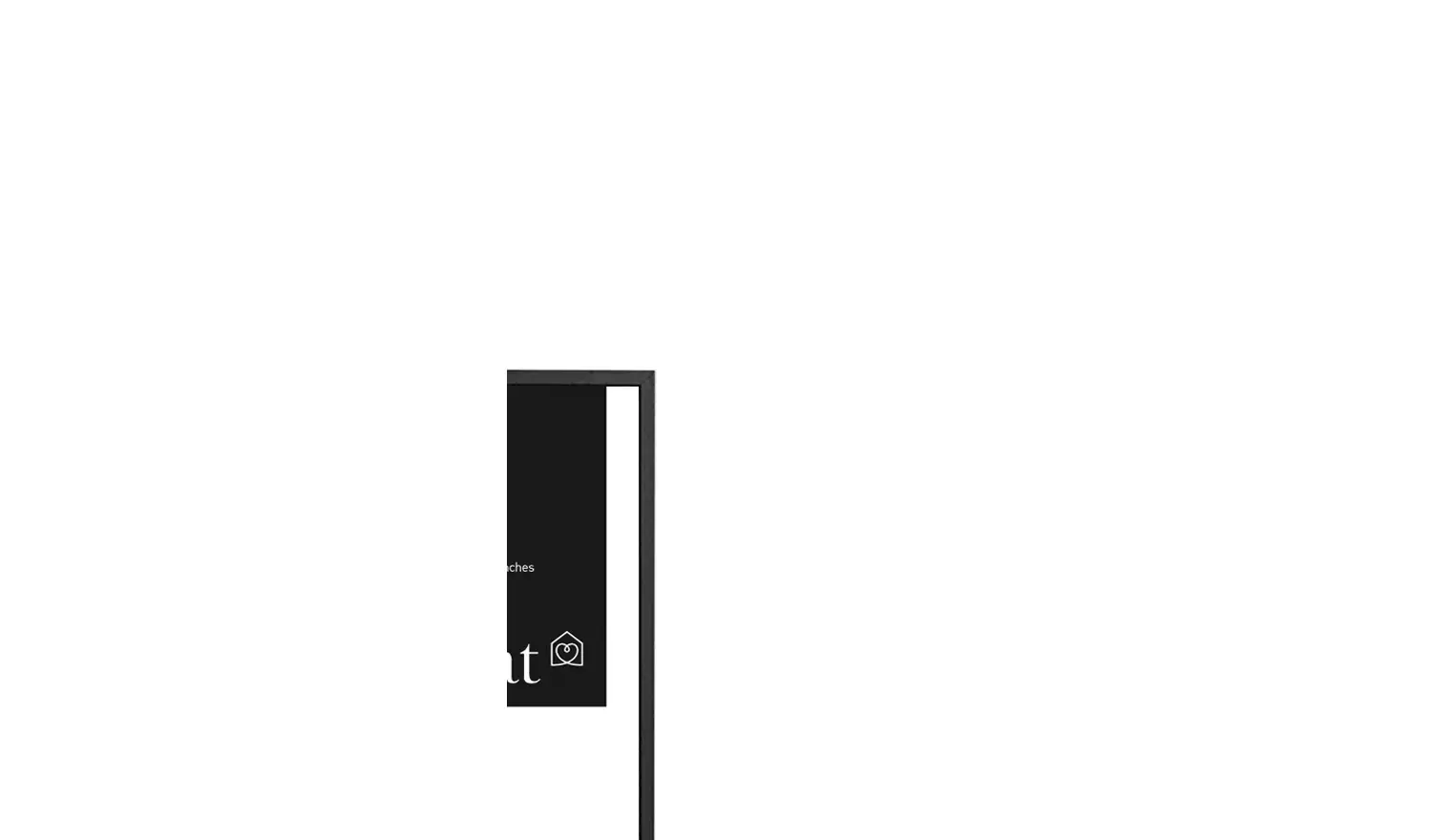 Habitat Aluminus Black Metal Picture Frame - 8x12