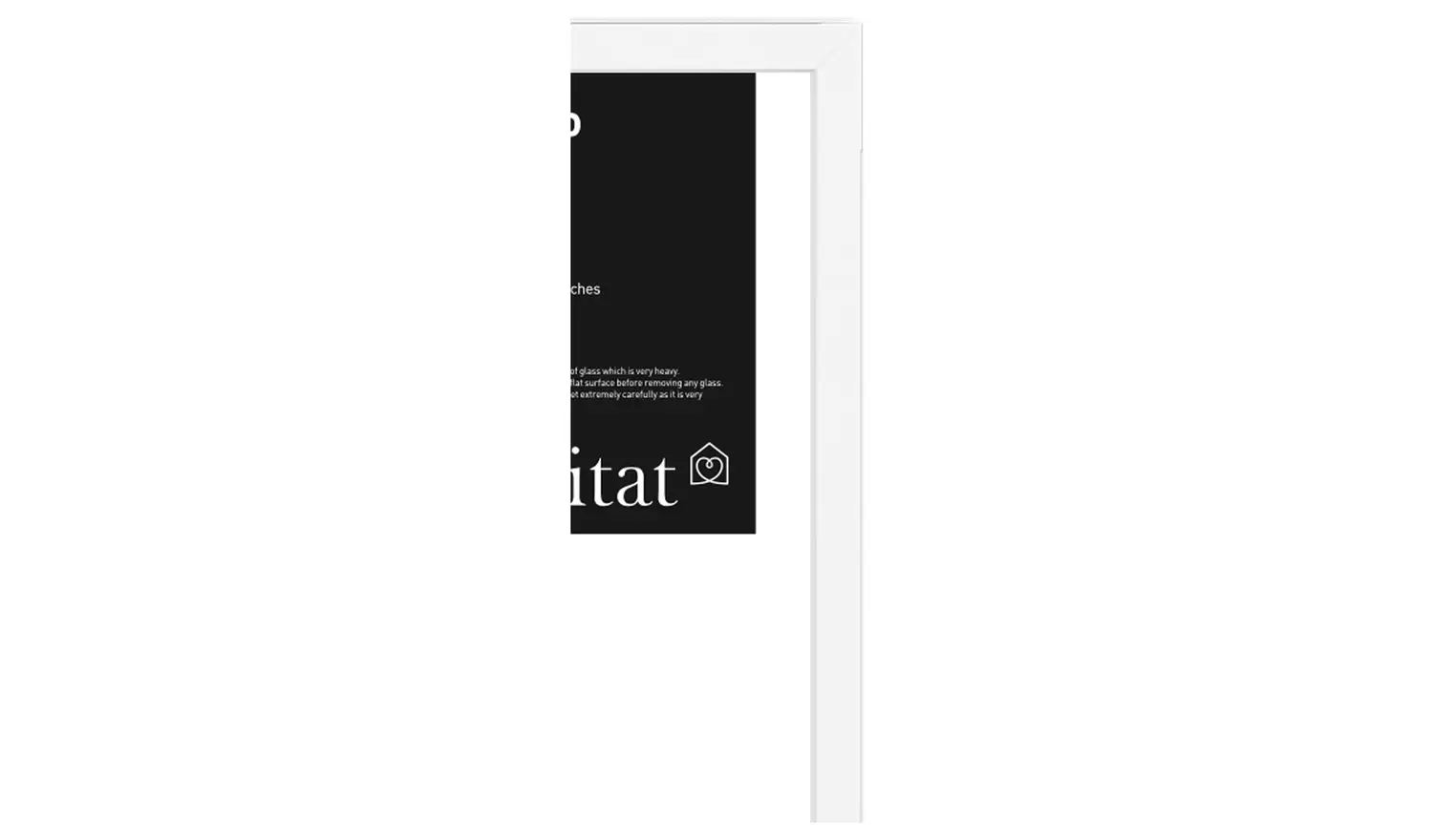 Habitat Ontario White Wooden Picture Frame - 20x28