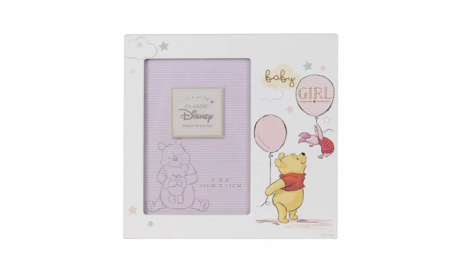 Disney Winnie the Pooh Baby Girl Frame
