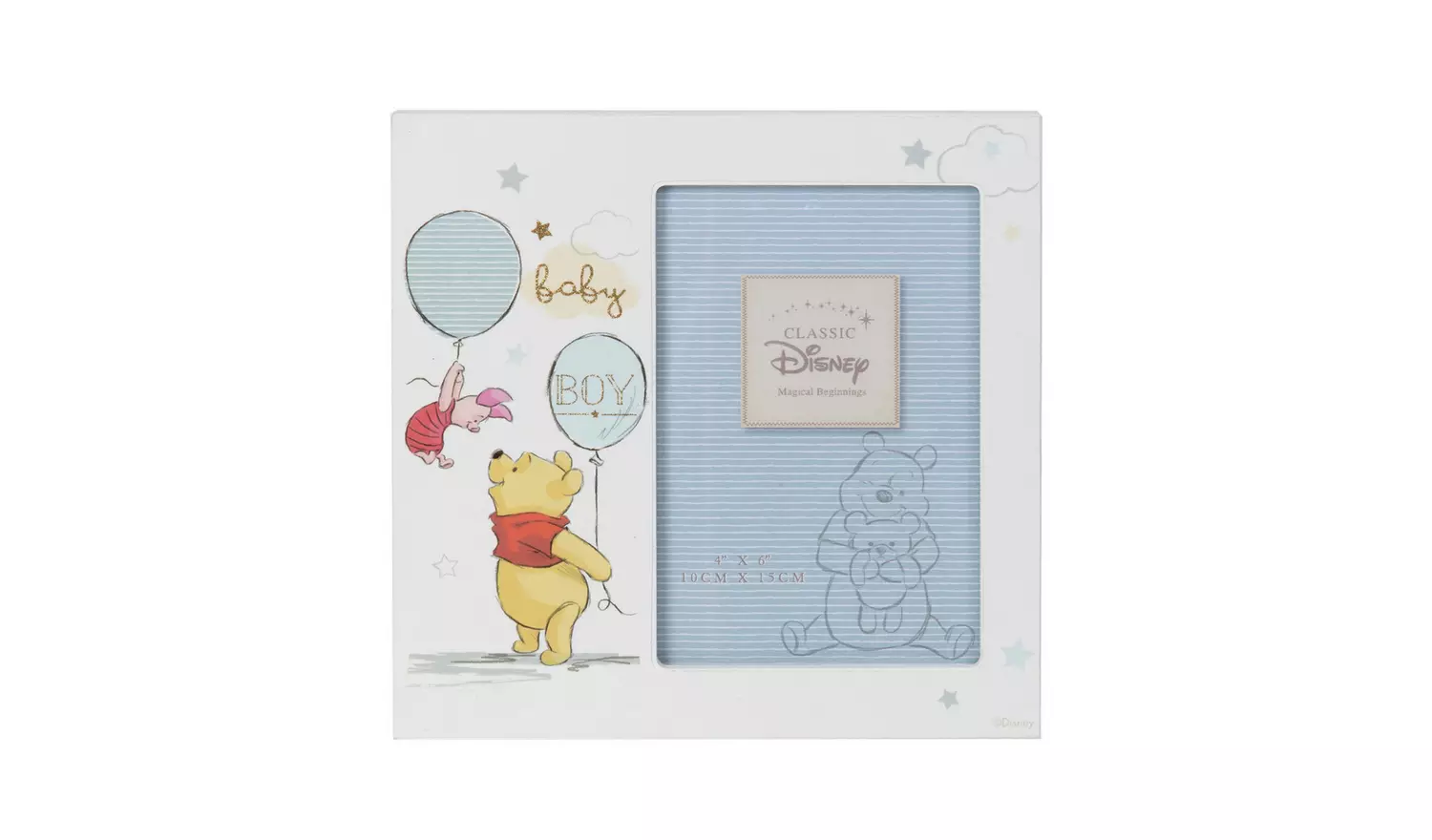 Winnie The Pooh Baby Boy Frame