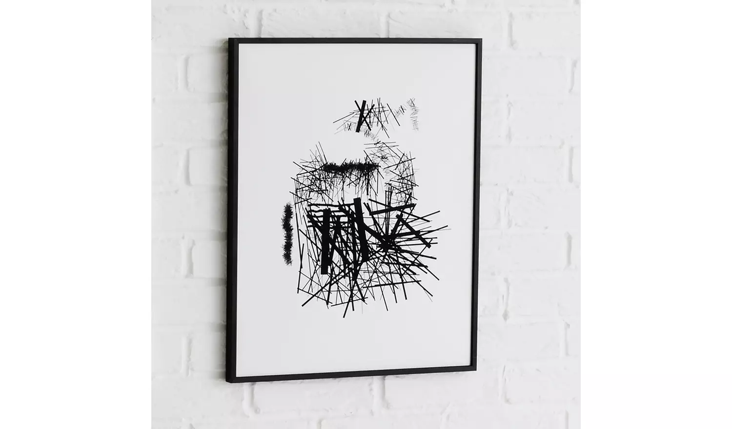 Habitat Dark Birch Black Wooden Picture Frame - 20x28