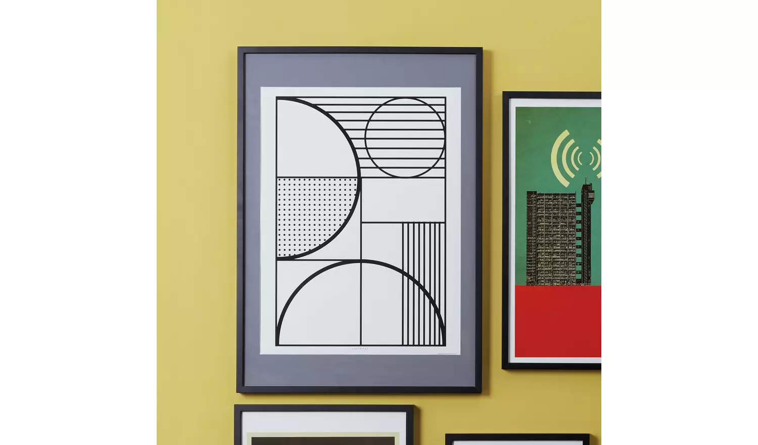 Habitat Dark Birch Black Wooden Picture Frame - 28x39