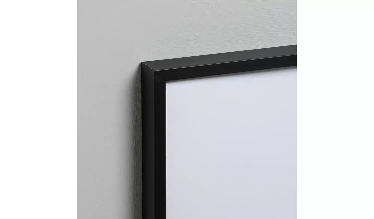 Habitat Aluminus Black Metal Picture Frame - 16x16