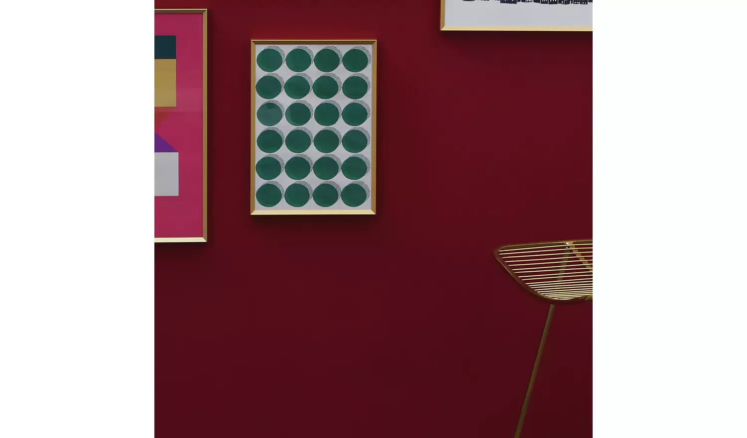 Habitat Kupari Gold Effect Metal Picture Frame - 8x12