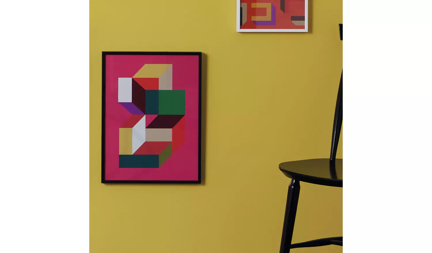 Habitat Ontario Black Wooden Picture Frame - 12x16