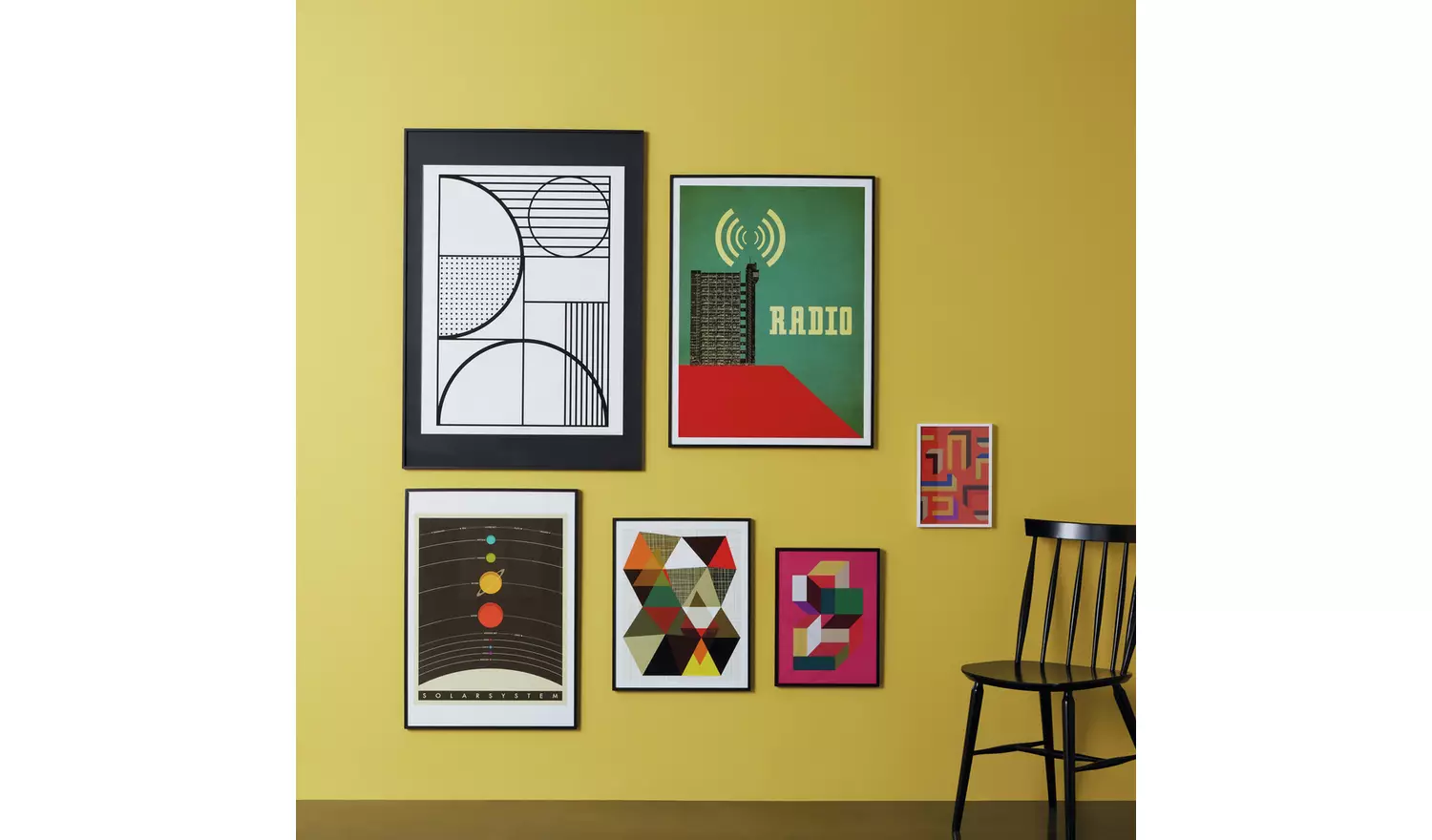 Habitat Aluminus Black Metal Picture Frame - 24x32