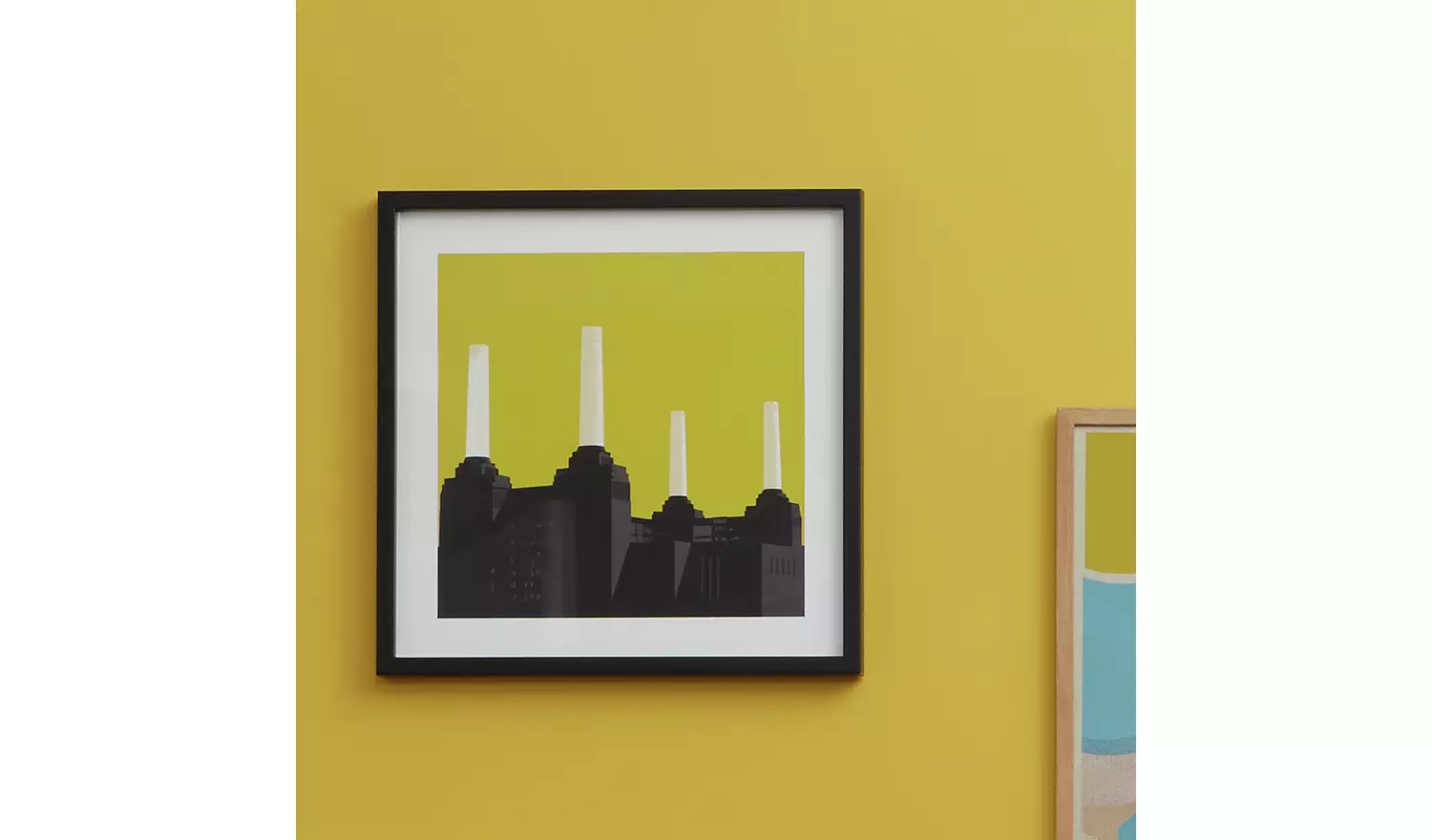 Habitat Dark Birch Black Wooden Picture Frame - 24x24