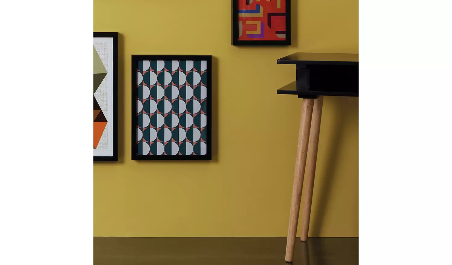 Habitat Dark Birch Black Wooden Picture Frame - 12x16