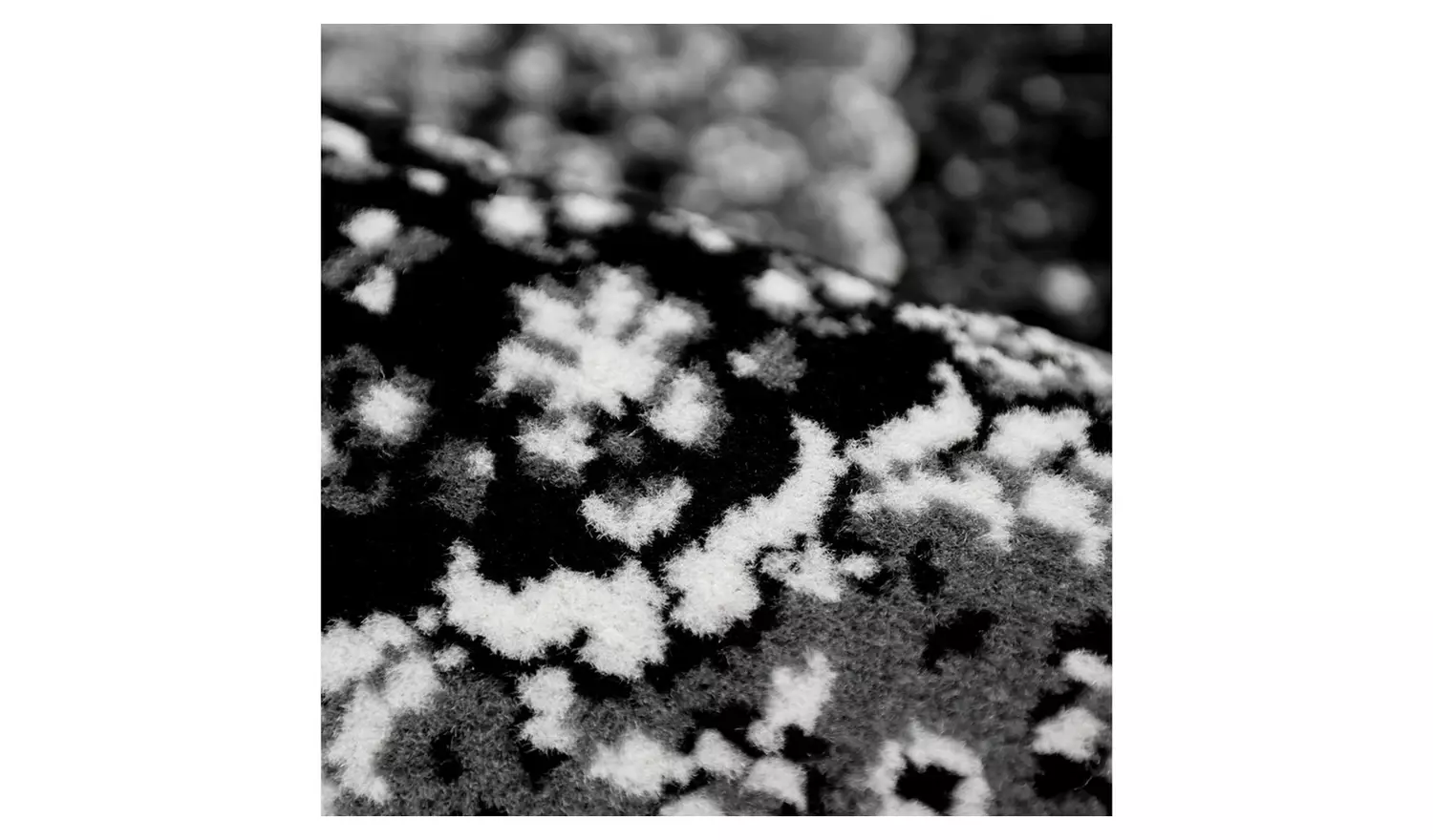 Homemaker Bukhura Traditional Black Cut Pile Runner-200x67cm