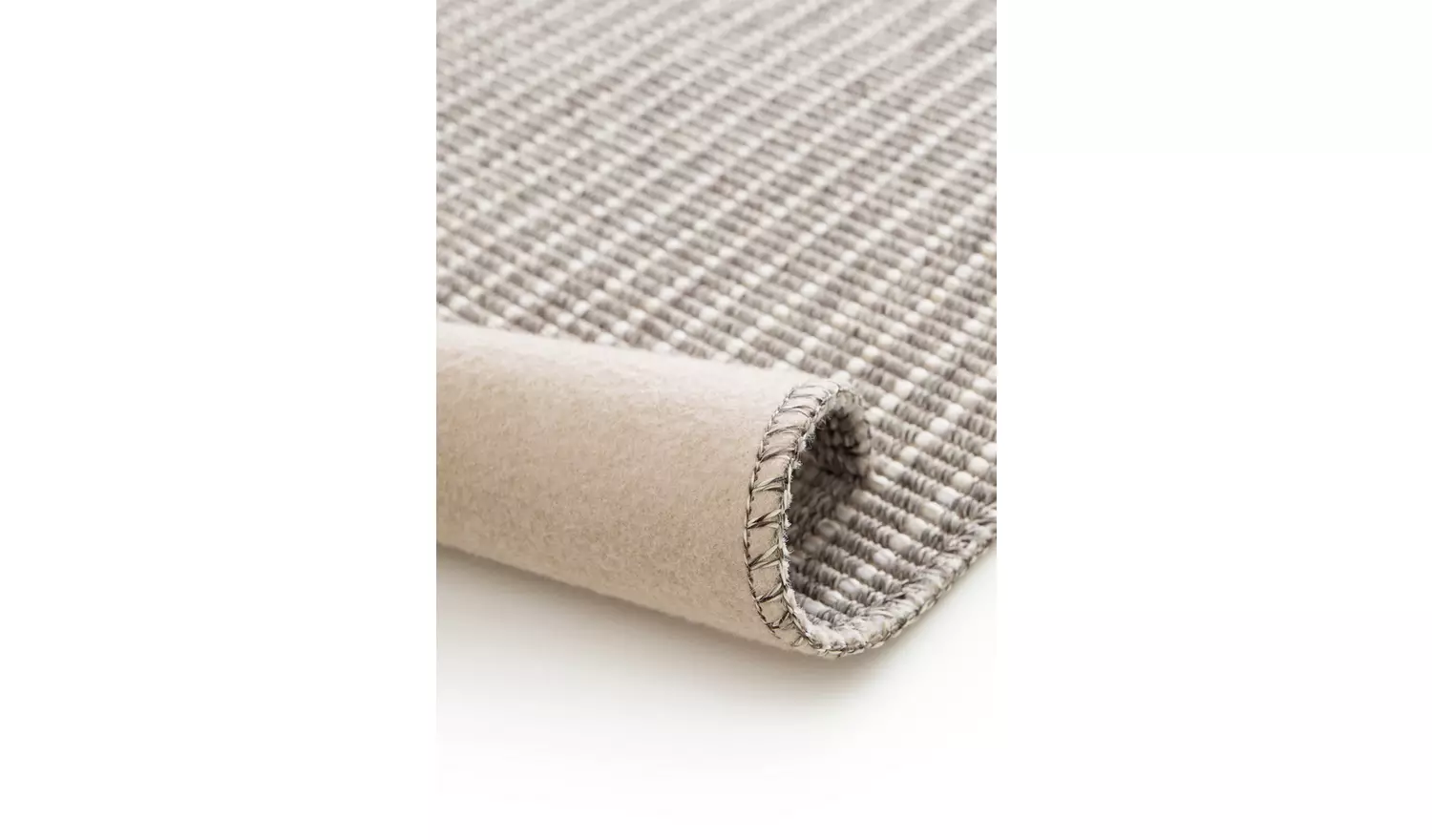 Homemaker Polypropylene Neutral Rectangle Rug 120 x 170cm