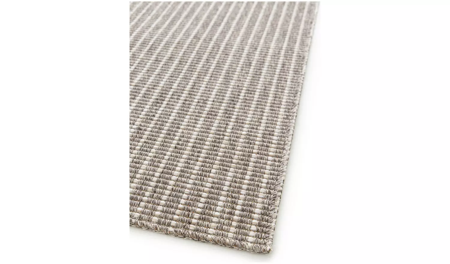 Homemaker Polypropylene Neutral Rectangle Rug 160 x 230cm