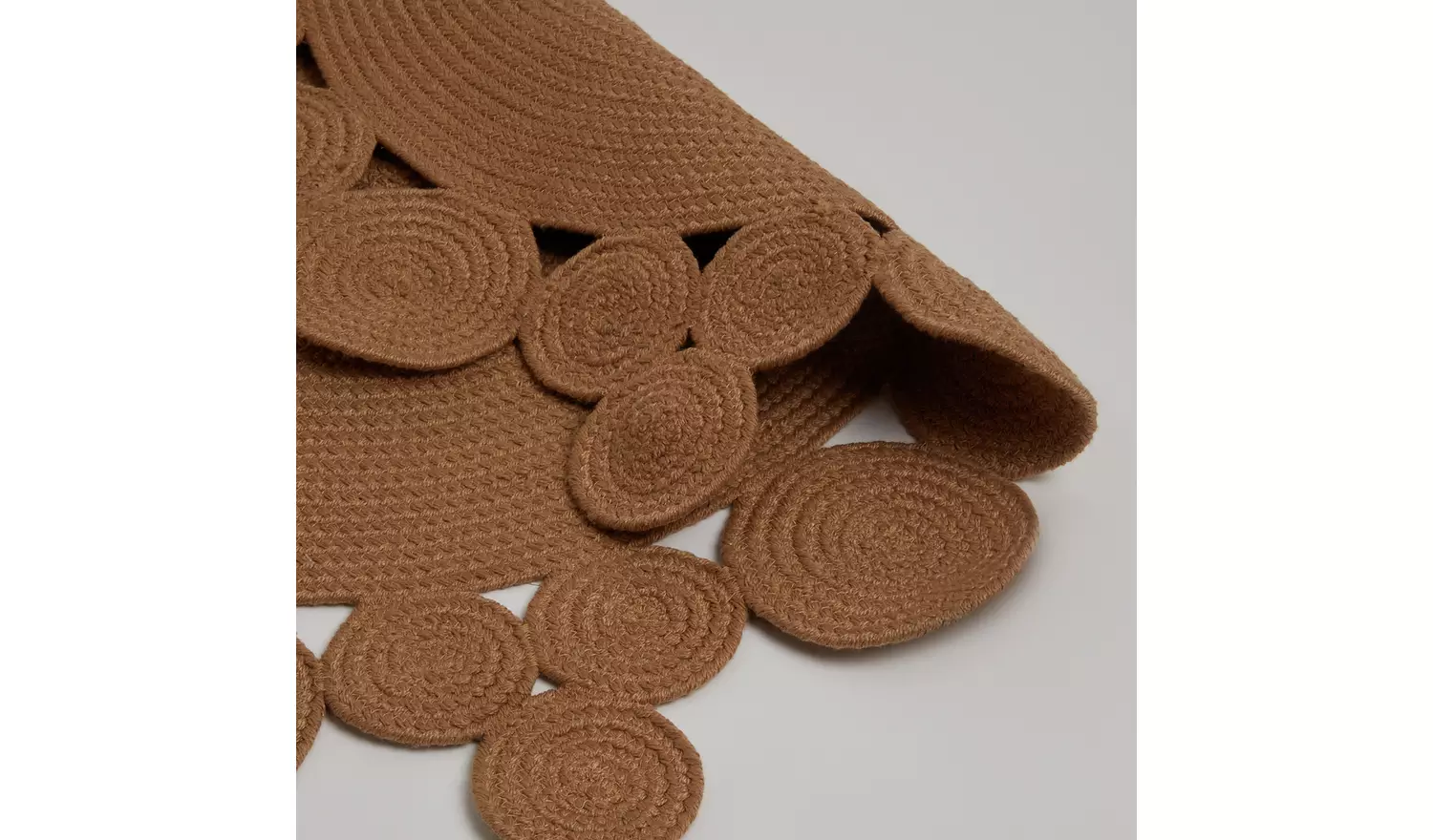 Habitat Circular Natural Outdoor Rug