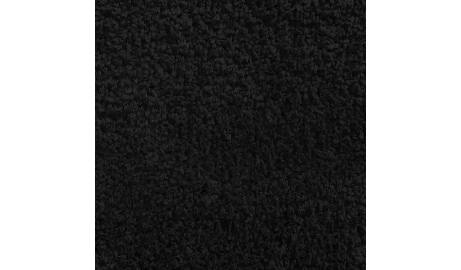 Habitat Cosy Black Shaggy Rug - 290x200cm