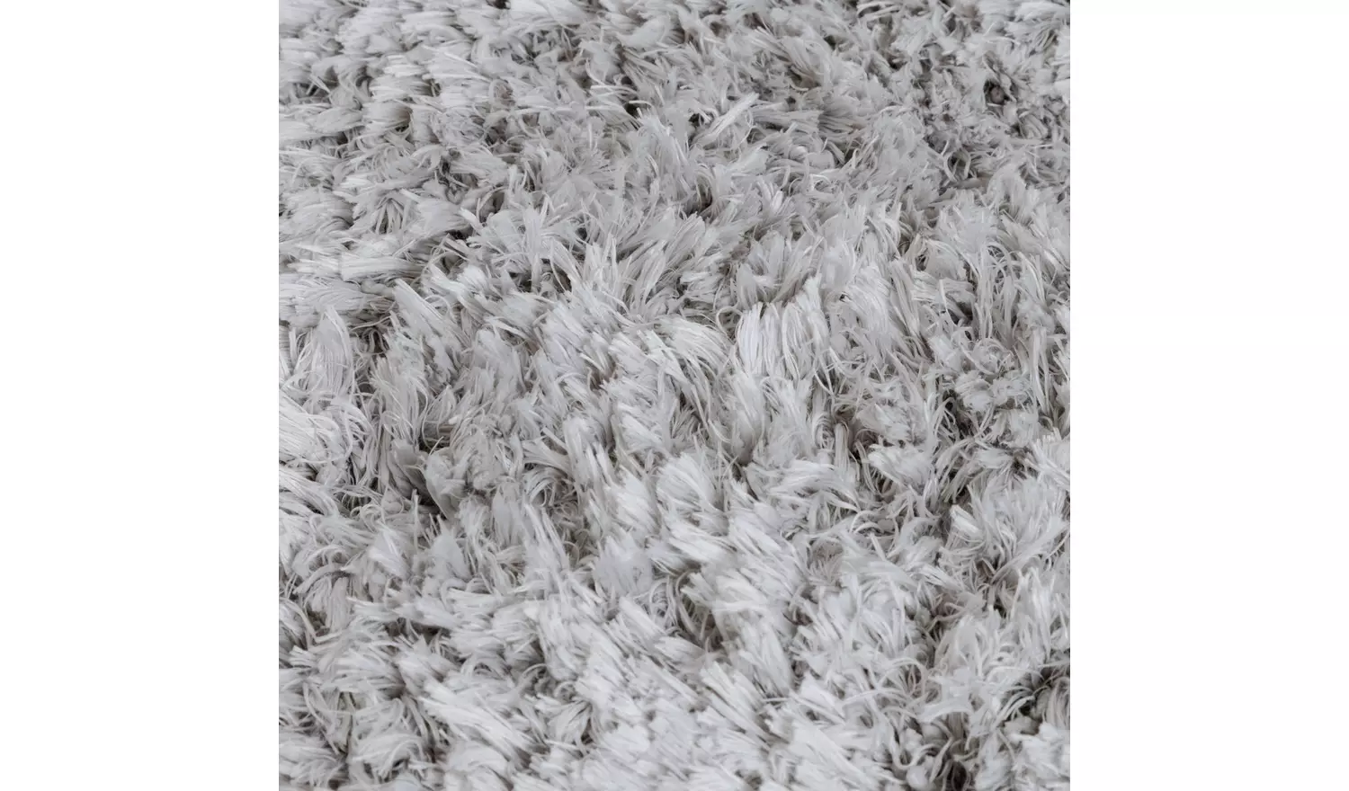 Habitat Airmaster Plain Silver Shaggy Rug - 230x160cm