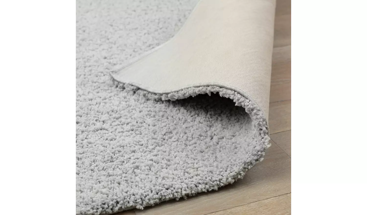 Habitat Cosy Grey Shaggy Rug - 290x200cm