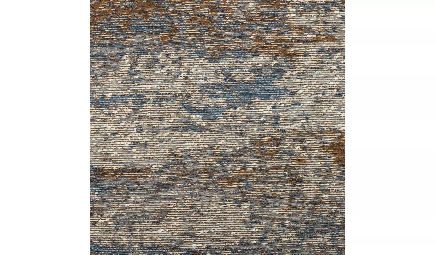 Habitat Distressed Abstract Blue Flatweave Rug - 230x160cm