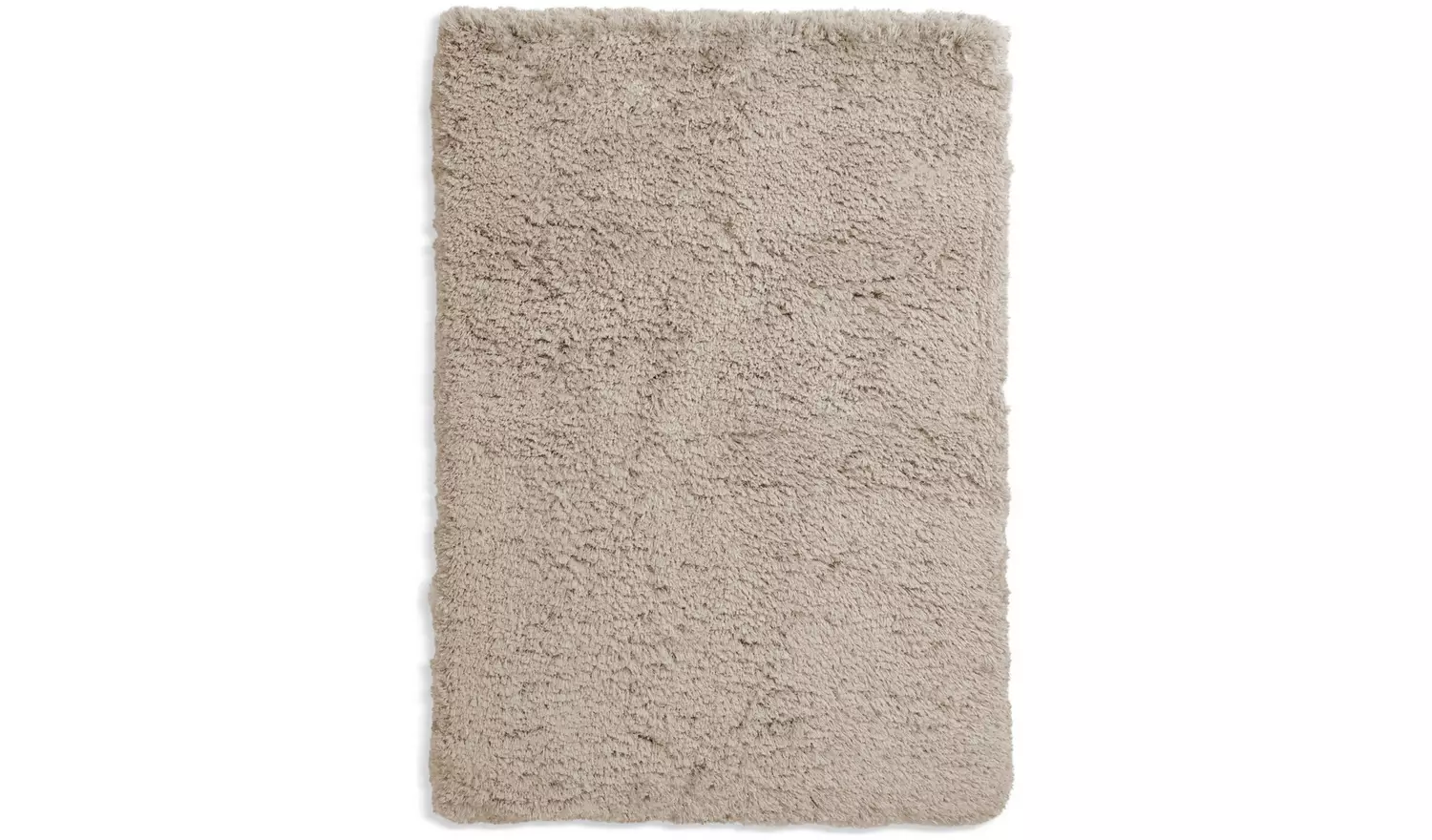 Habitat Airmaster Plain Sand Shaggy Rug - 170x120cm