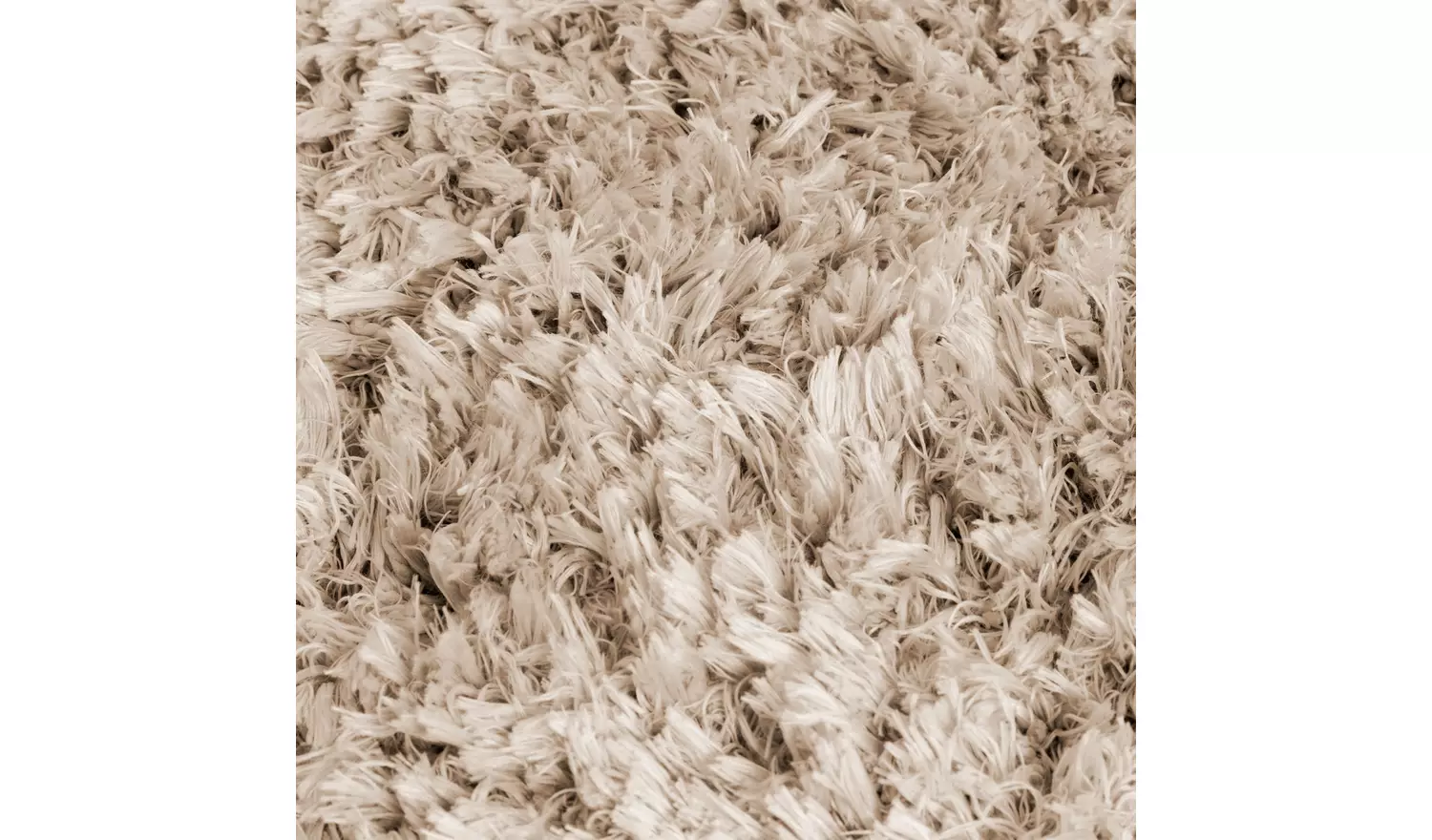 Habitat Airmaster Plain Sand Shaggy Rug - 170x120cm