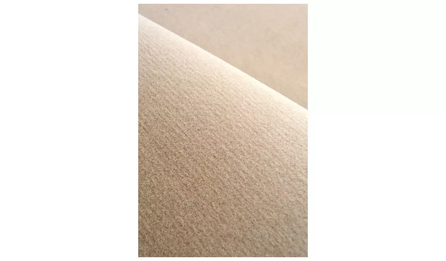 Homemaker Adorn Plain Rug - 120x170cm - Natural