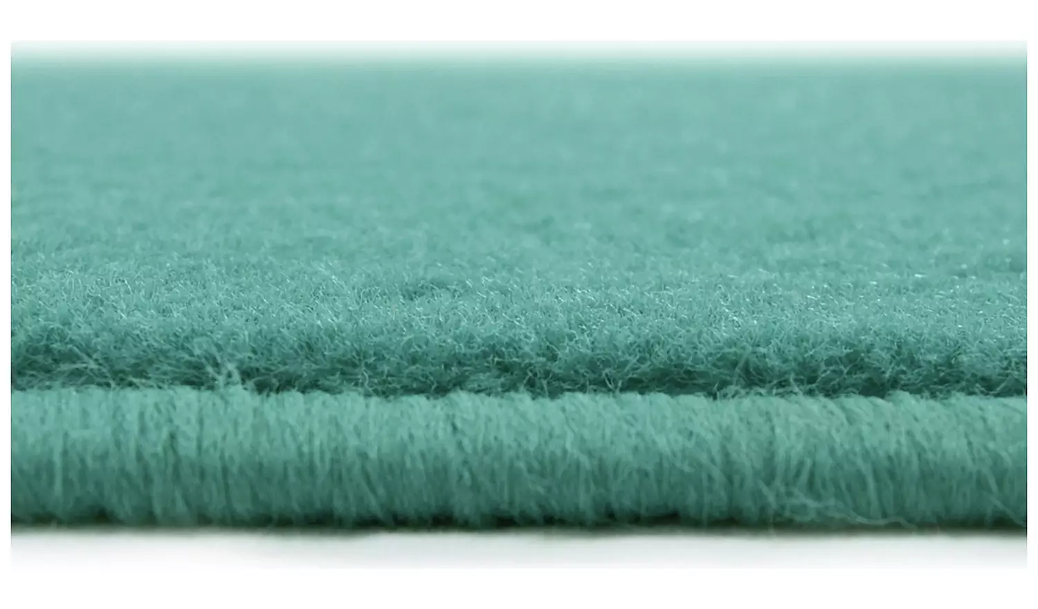 Homemaker Adorn Plain Teal Cut Pile Rug - 150x80cm