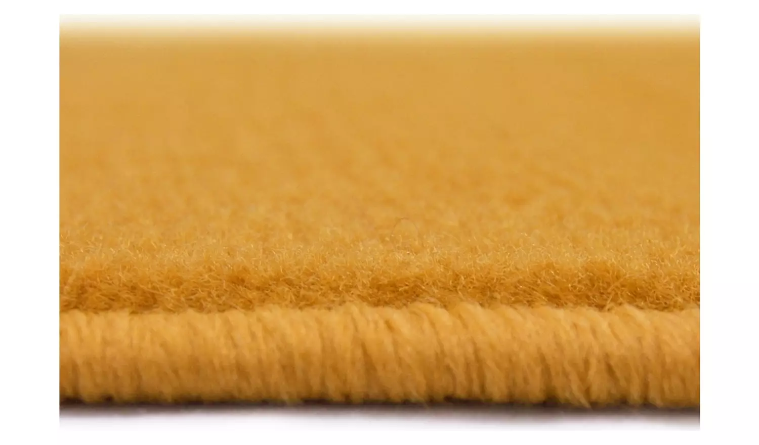 Homemaker Adorn Plain Ochre Cut Pile Rug - 170x120cm