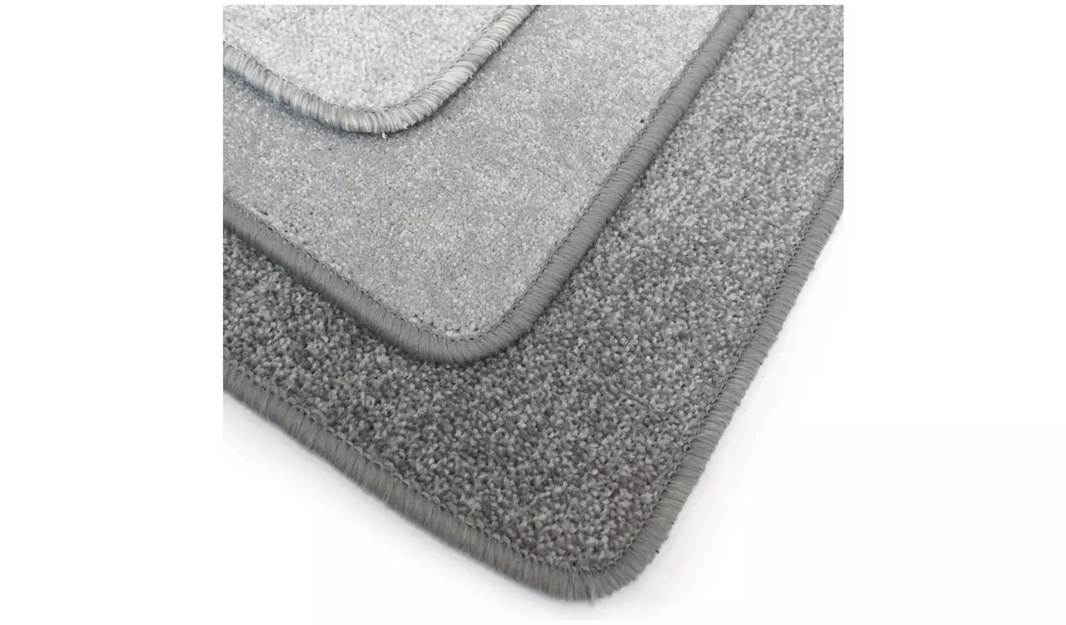 Homemaker Relay Plain Grey Rug - 290x200cm