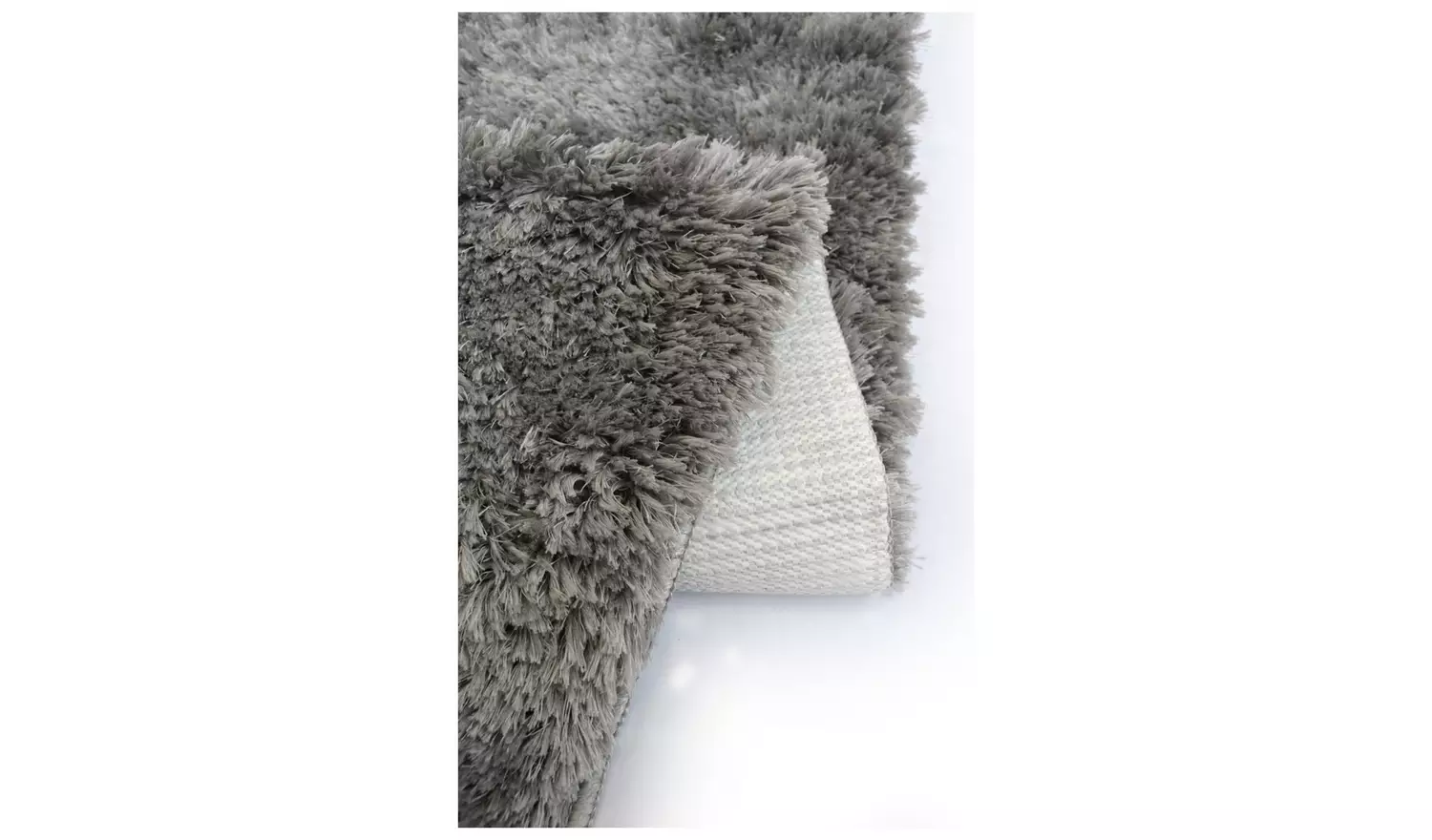 Homemaker Soft Washable Grey Shaggy Rug - 200x140cm