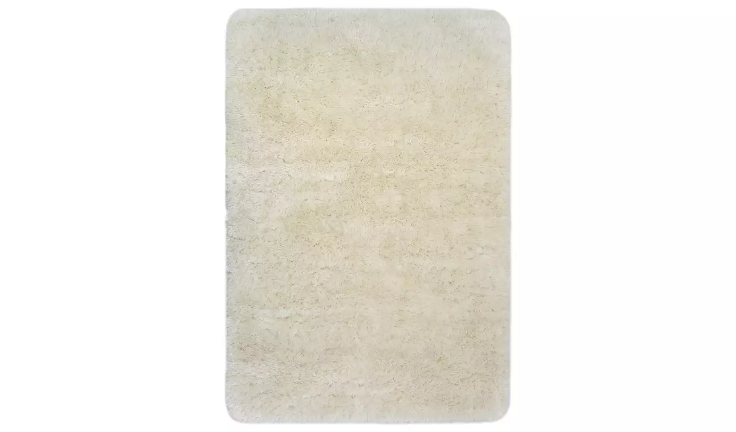 Homemaker Soft Washable Ivory Shaggy Rug - 200x140cm