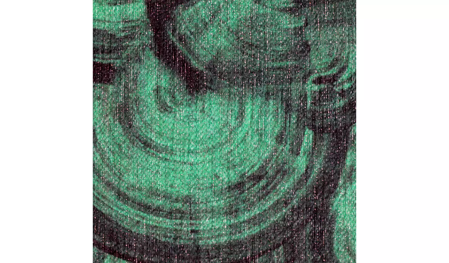 Habitat Malaki Print Green Flatweave Rug - 170X120cm