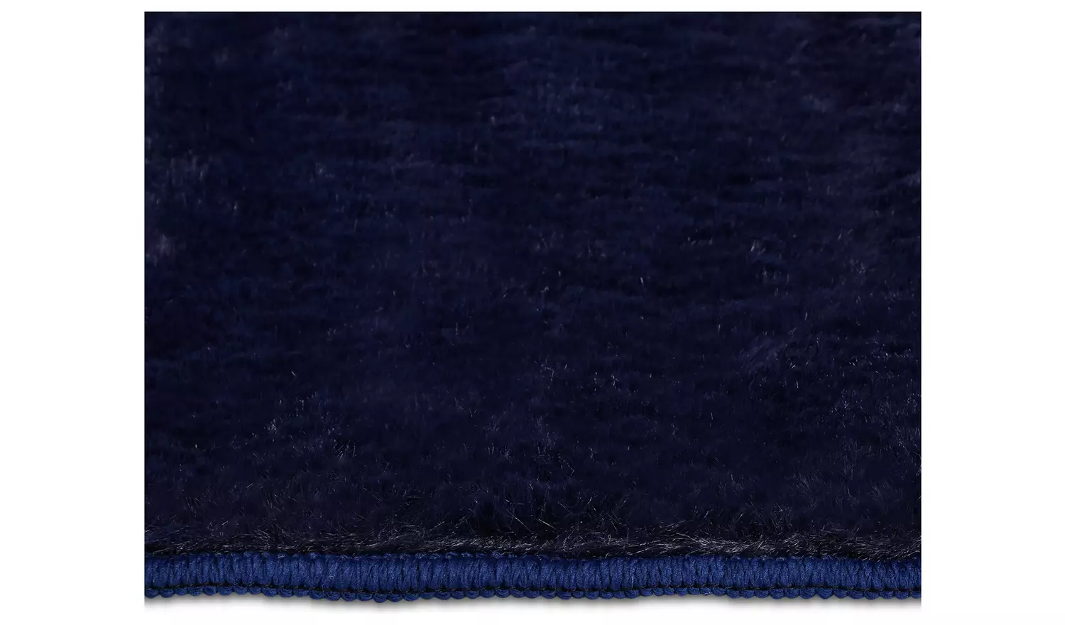 Habitat Cosy Soft Navy Short Pile Rug - 170x120cm