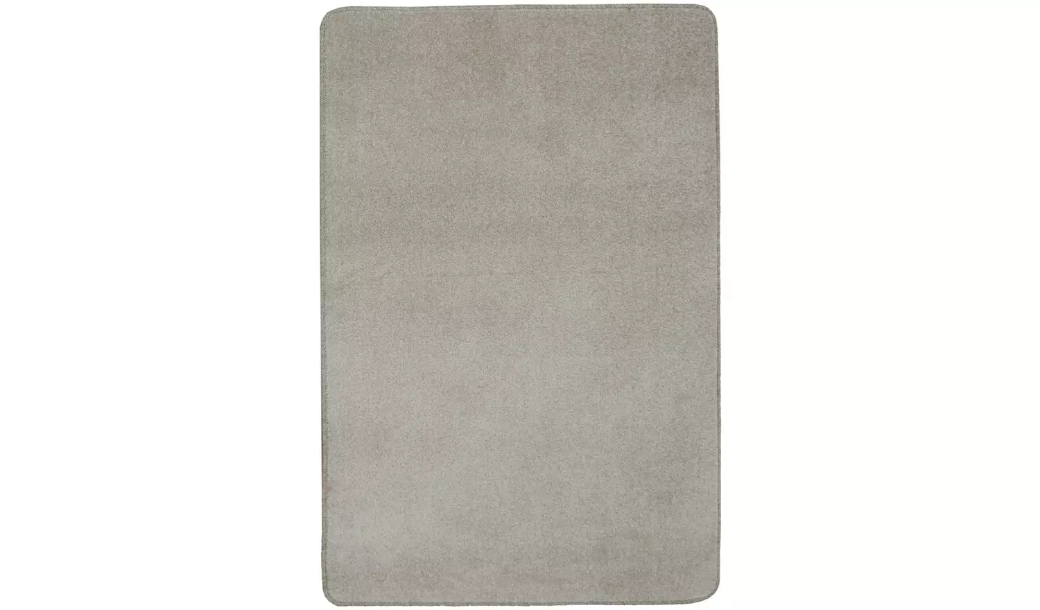 Homemaker Relay Plain Natural Short Pile Rug - 145x100cm