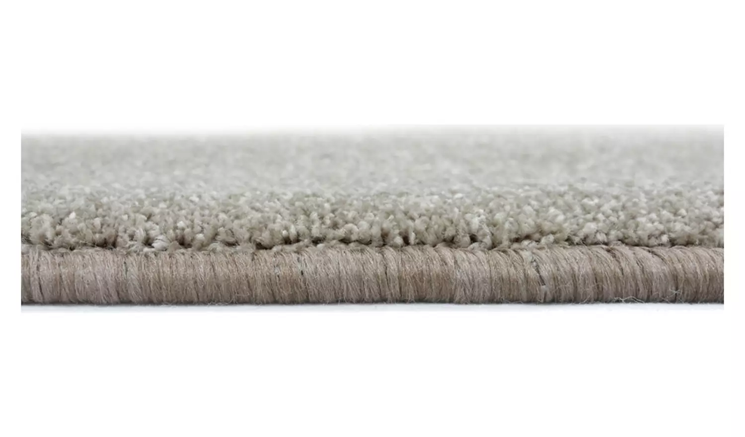 Homemaker Relay Plain Natural Short Pile Rug - 200x150cm