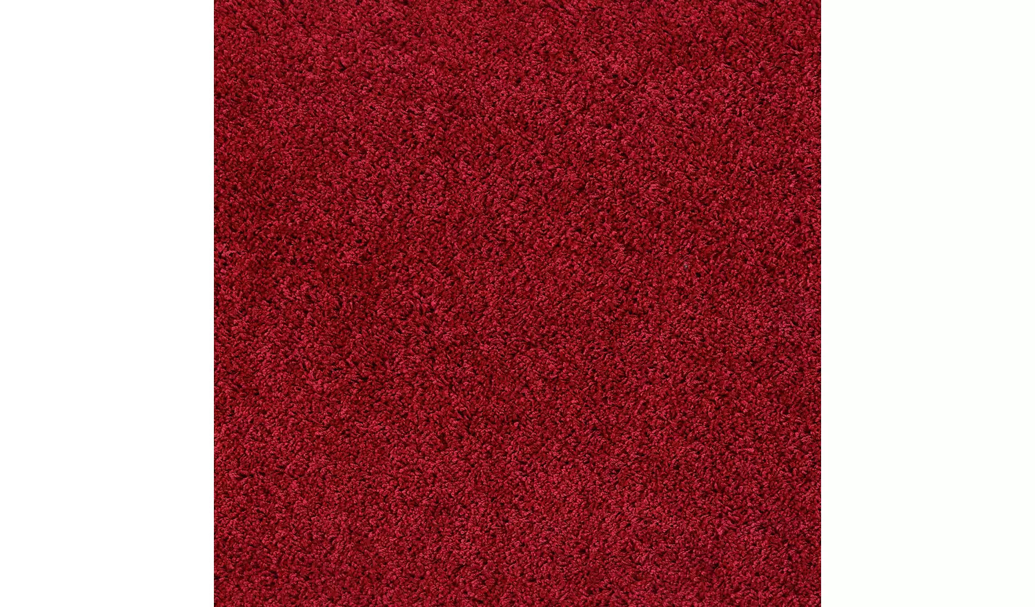 Buddy Washable Mat Plain Round Red Cut Pile Rug - 100cm