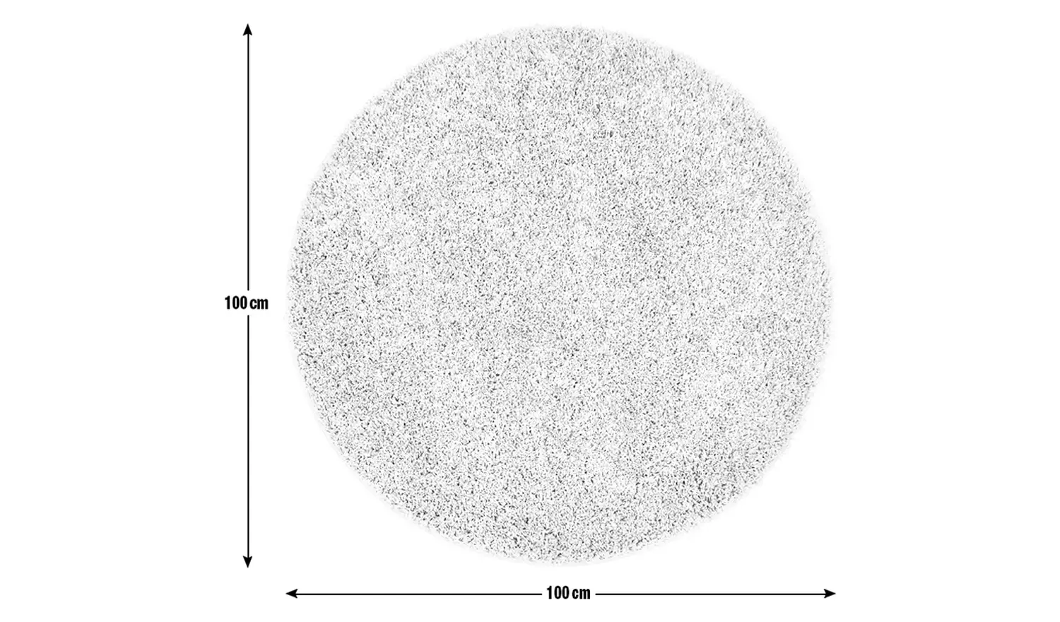 Buddy Washable Mat Plain Round Olive Cut Pile Rug - 100cm