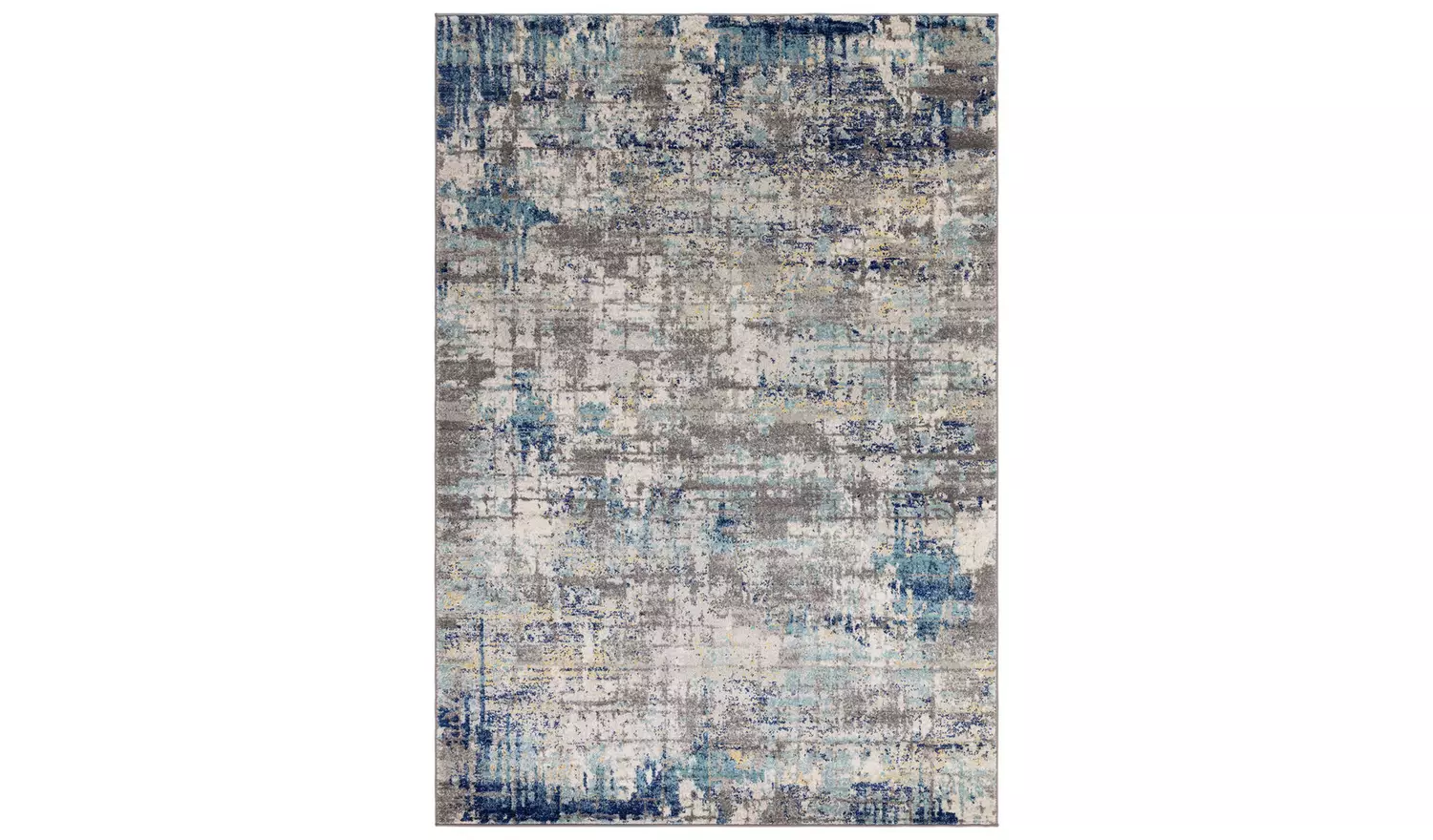 Asiatic Nova Illusion Blue Cut Pile Rug - 150x80cm
