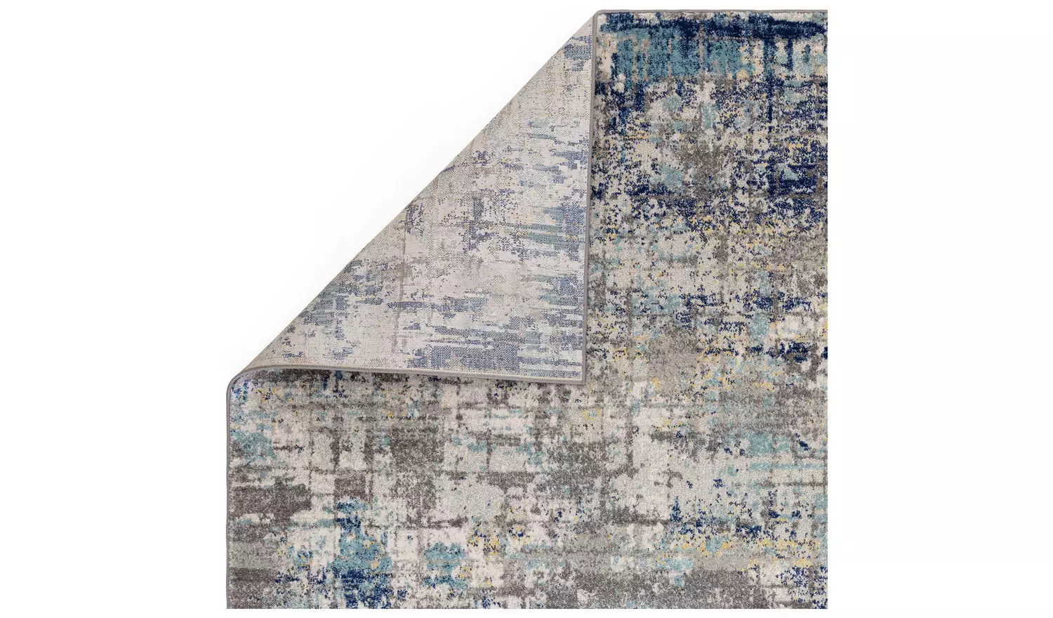 Asiatic Nova Illusion Blue Cut Pile Rug - 230x160cm