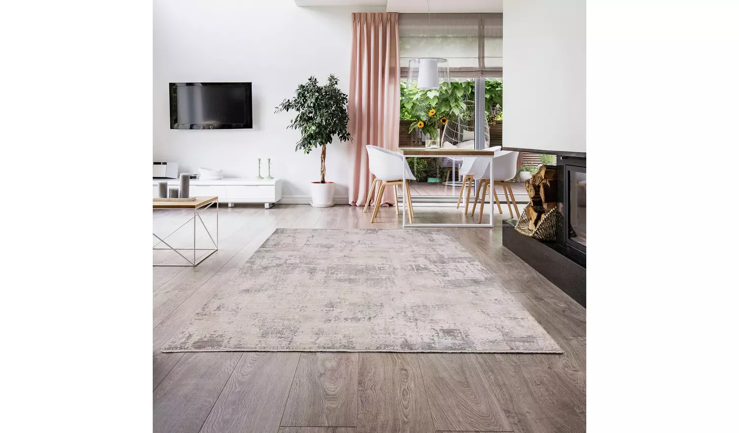 Asiatic Seville Ribera Cut Pile Rug - 180x120cm