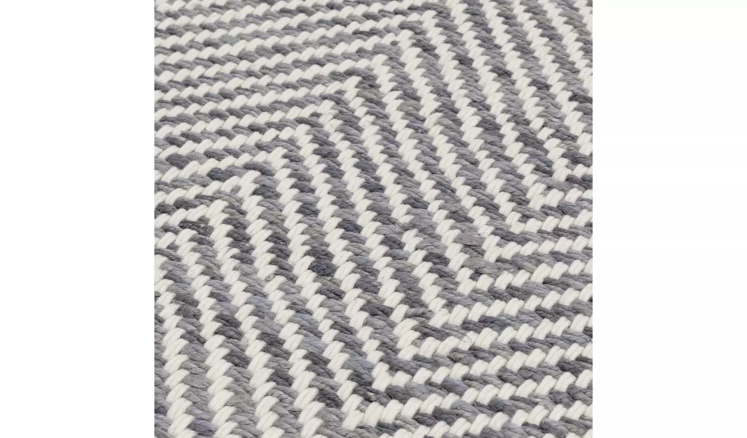 Asiatic Vigo Grey Flatweave Rug - 230x160cm
